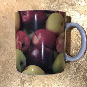 Starbucks 2007‎ Apple Medley Oversized Coffee Mug PRISTINE!